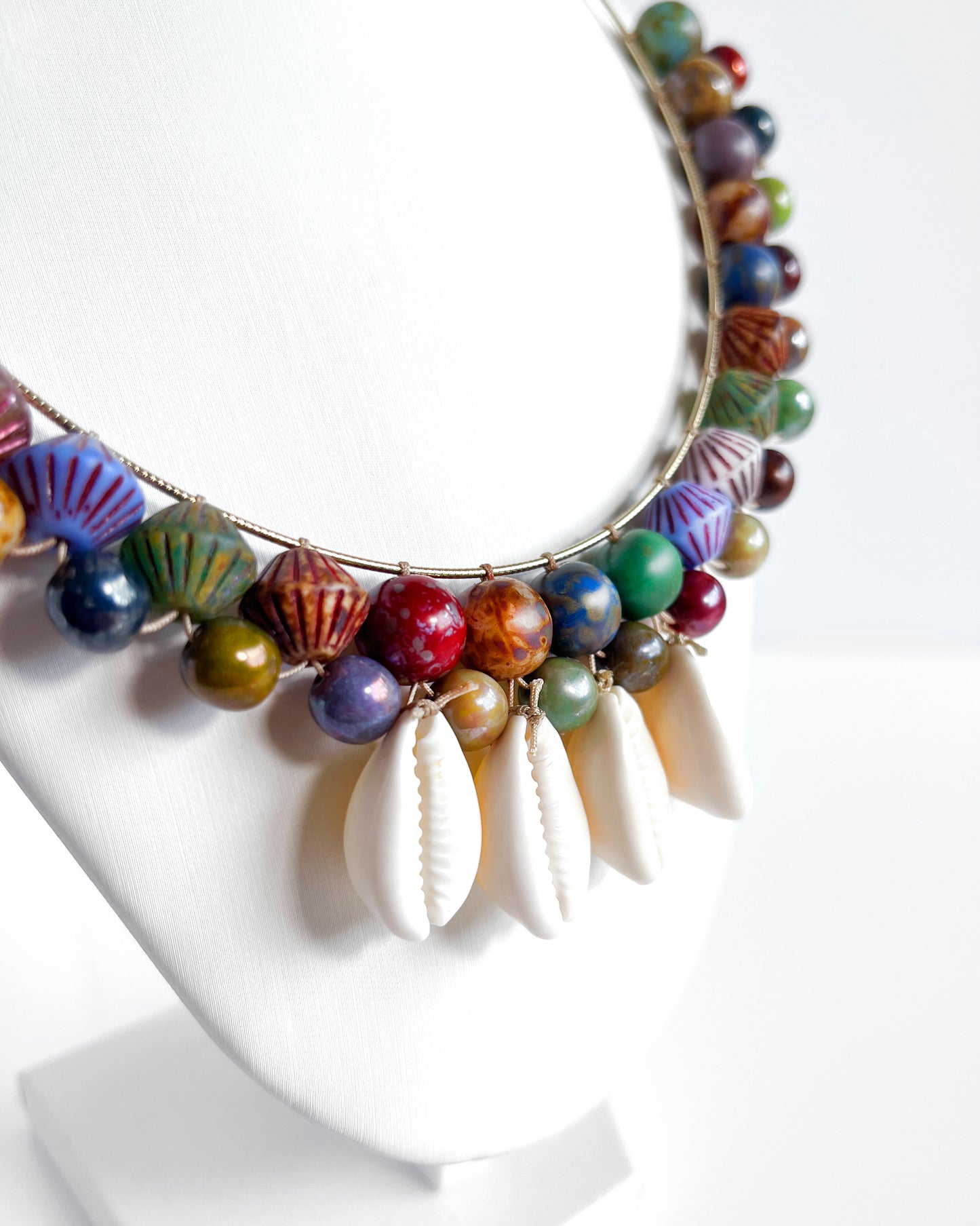 Collar-gargantilla Papagayo colección CALA TERRA