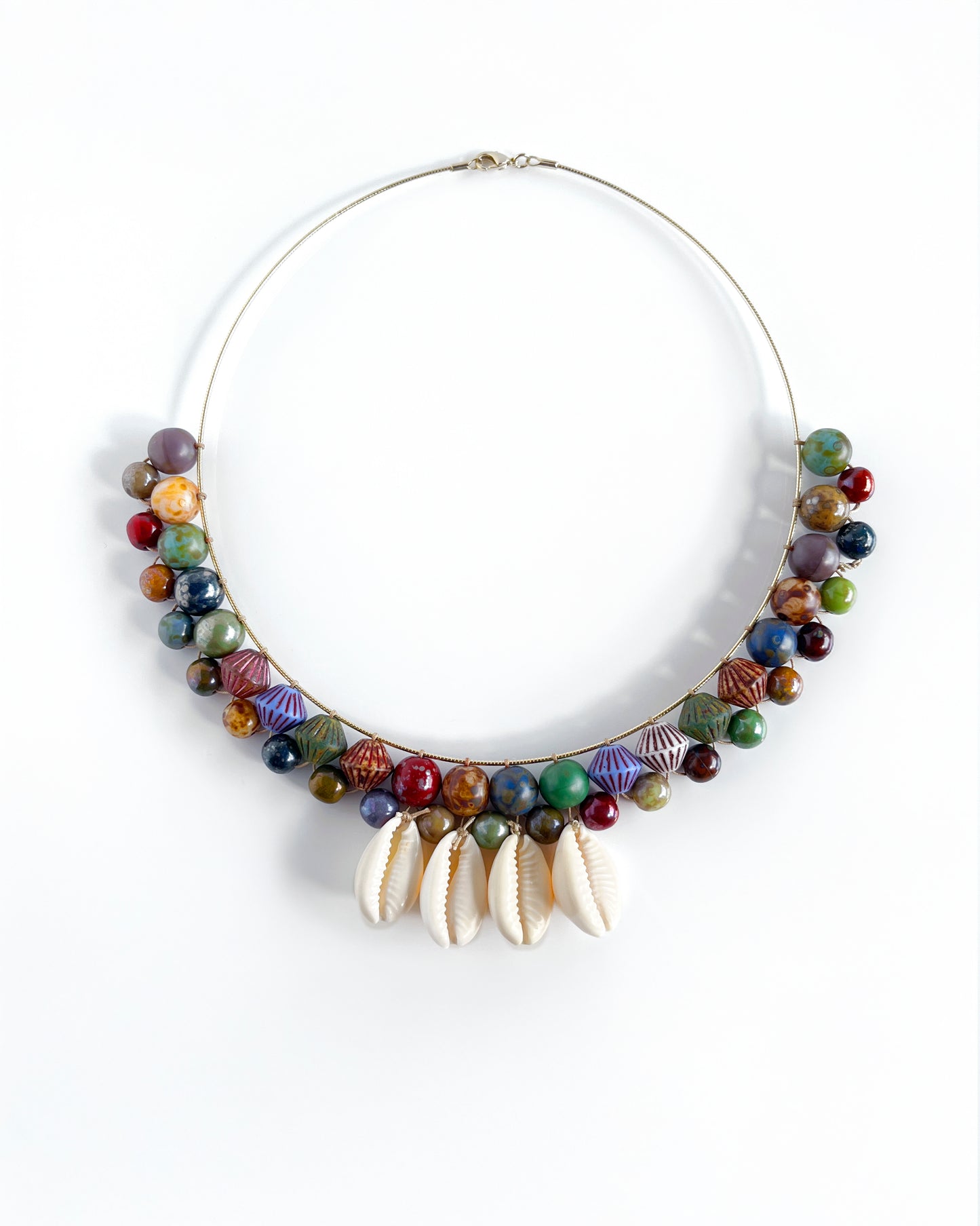 Collar-gargantilla Papagayo colección CALA TERRA