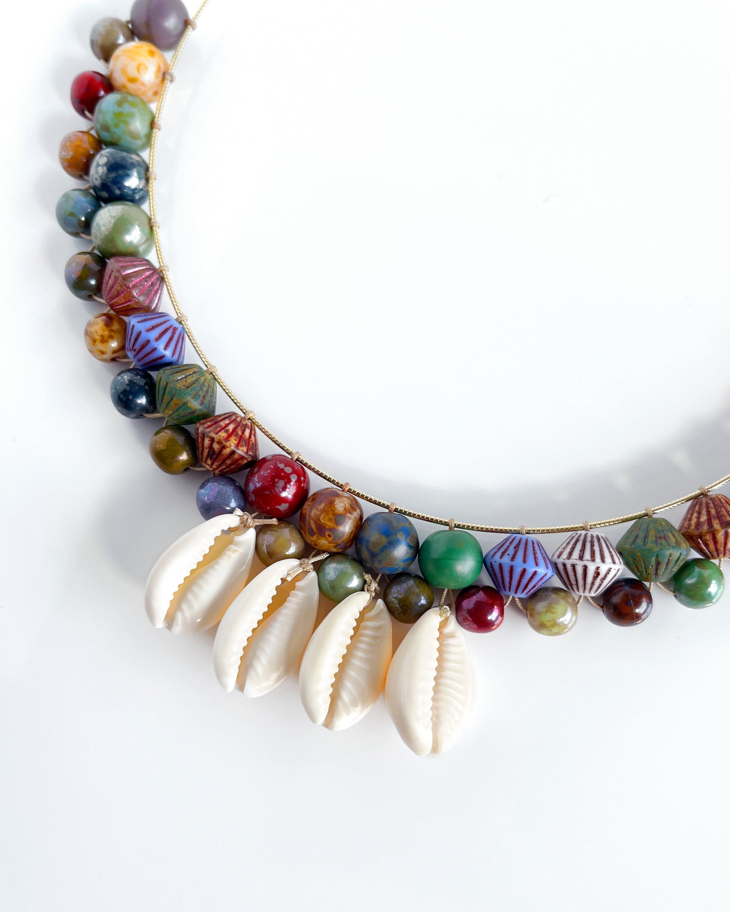 Collar-gargantilla Papagayo colección CALA TERRA