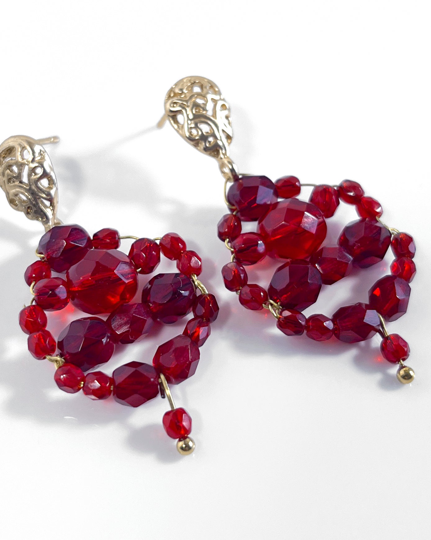 Pendientes Garnet
