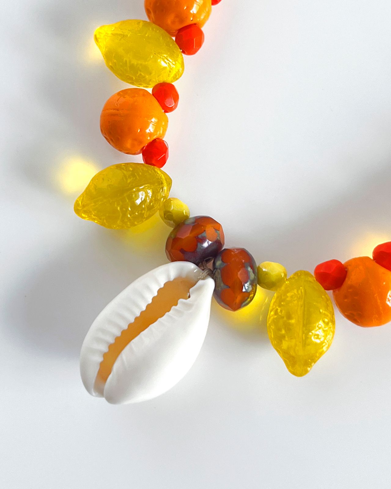 Collar de limones colección -SAL Y LIMÓN-