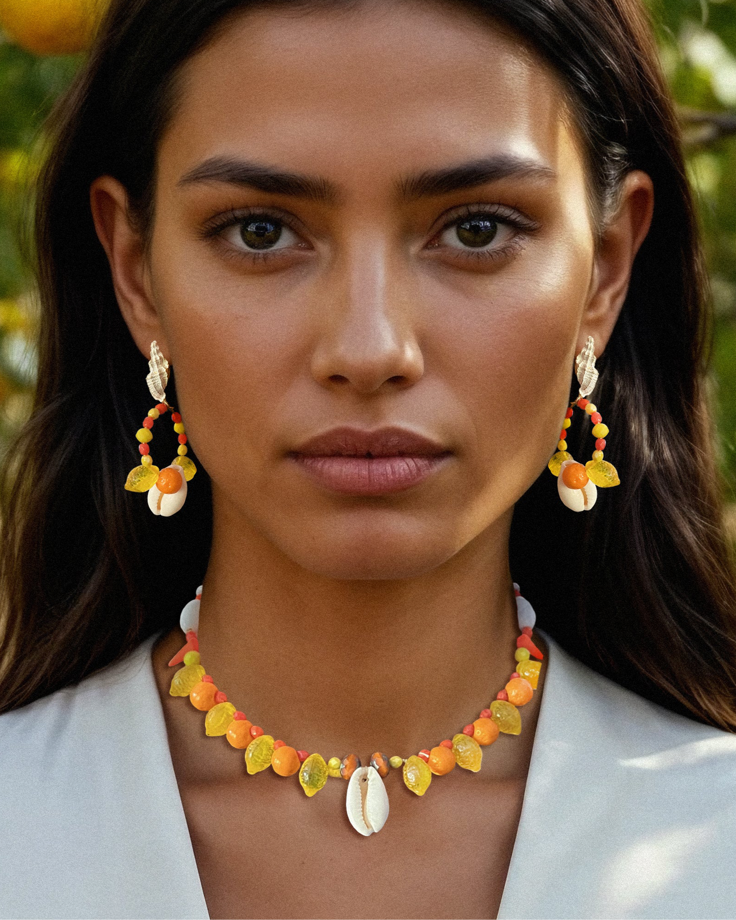 Collar de limones colección -SAL Y LIMÓN-