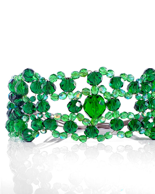 Choker Lúxury Green Majesty