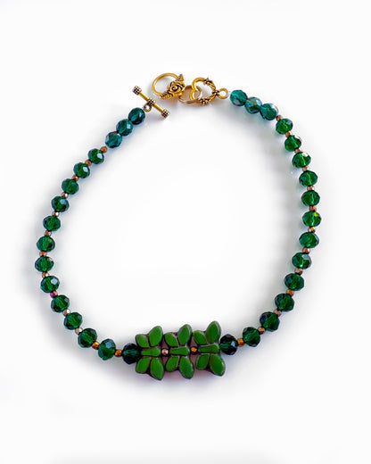 Collar - Choker Papillon Esmeralda