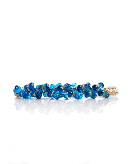 Collar - Choker Papillon Blue