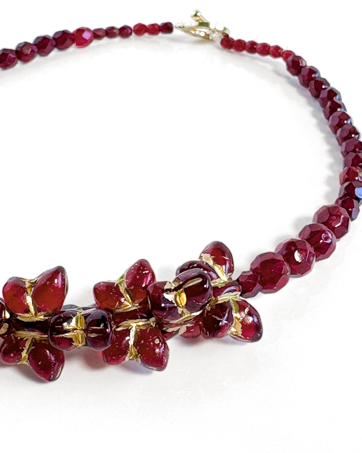 Collar-Choker Papillon Merlot
