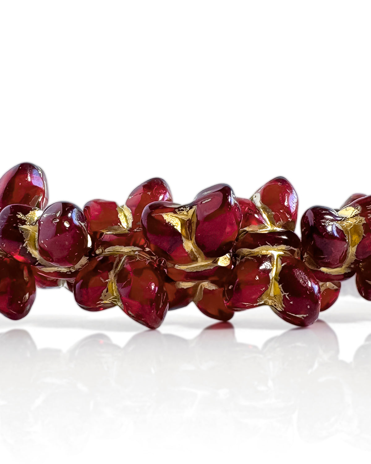 Collar-Choker Papillon Merlot