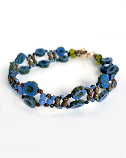 Choker azul Hawai