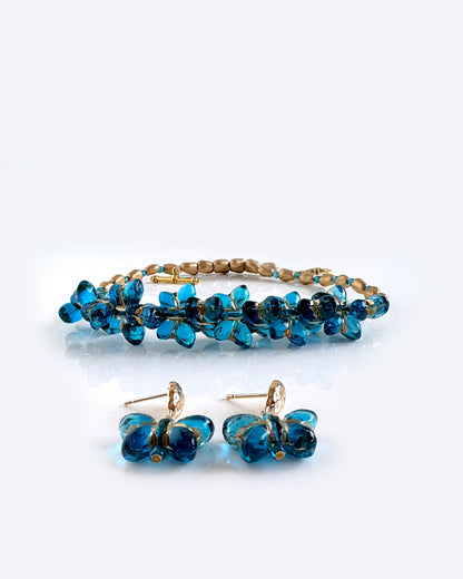 Collar Papillon Blue