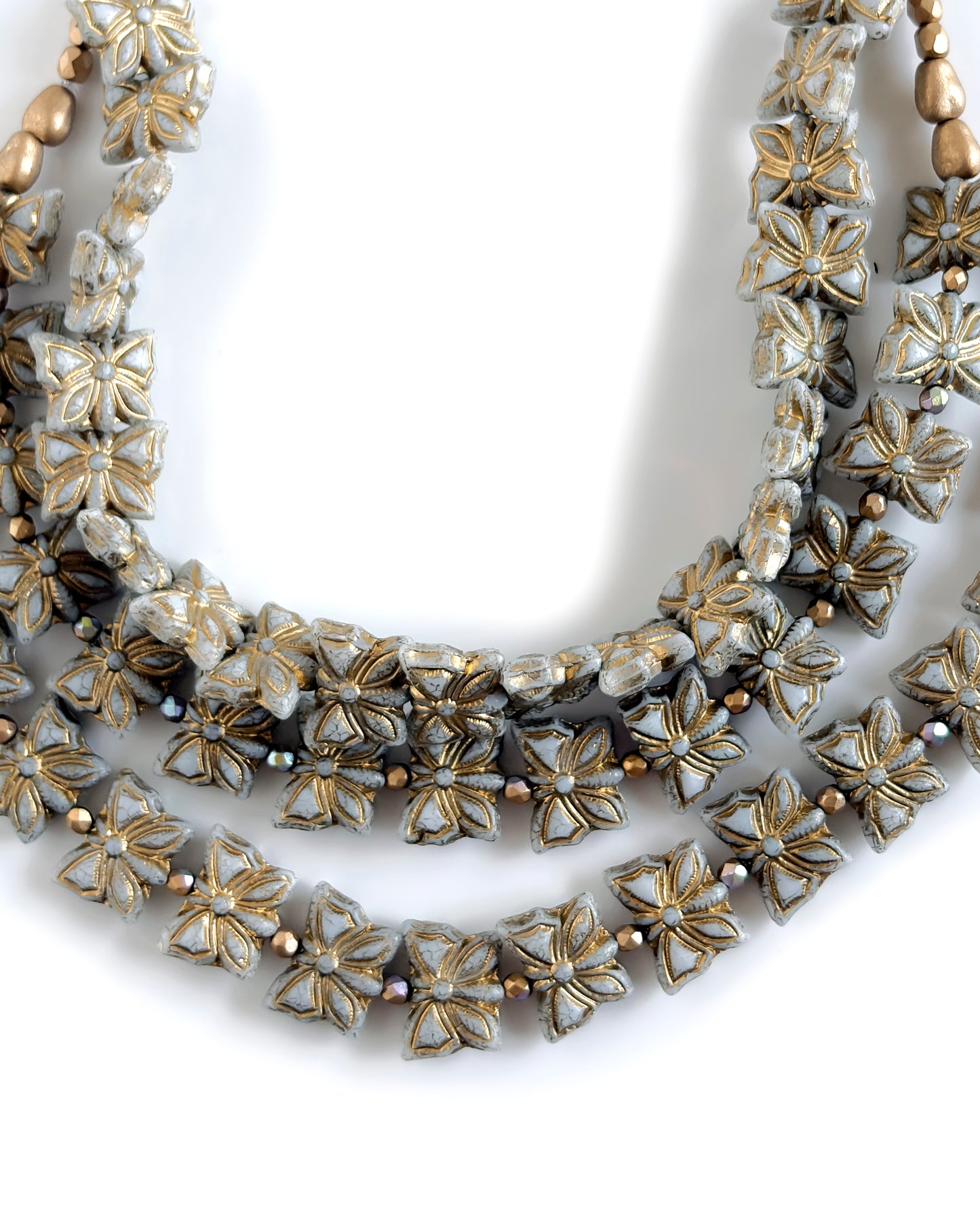 Collar Papillon Blanc