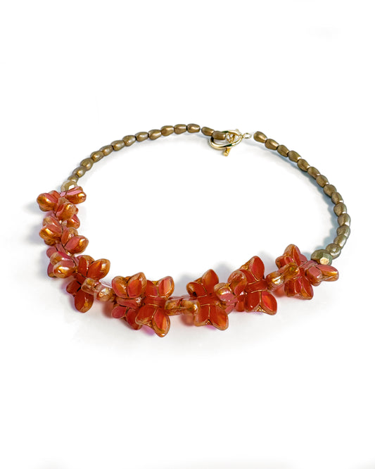 Collar - Choker Papillon Coral