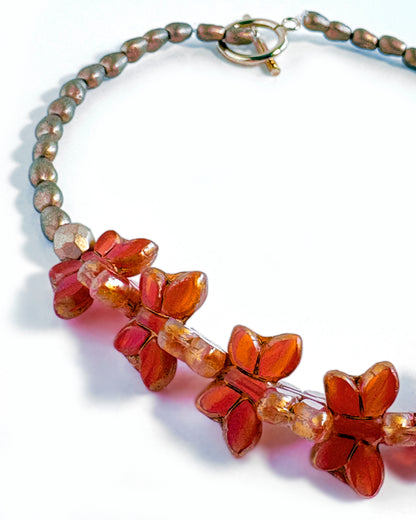 Collar - Choker Papillon Coral