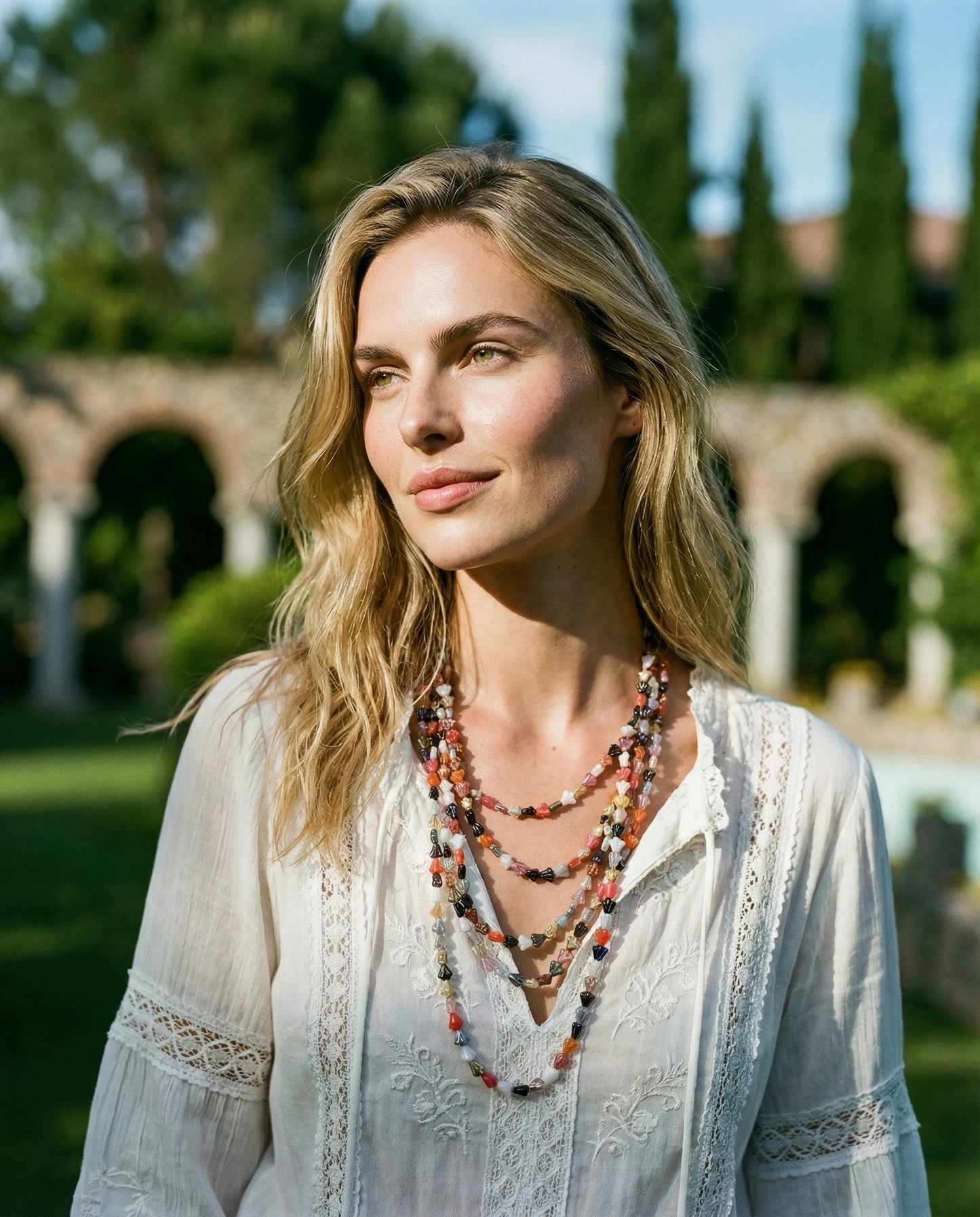 Collar FIORI multicolor