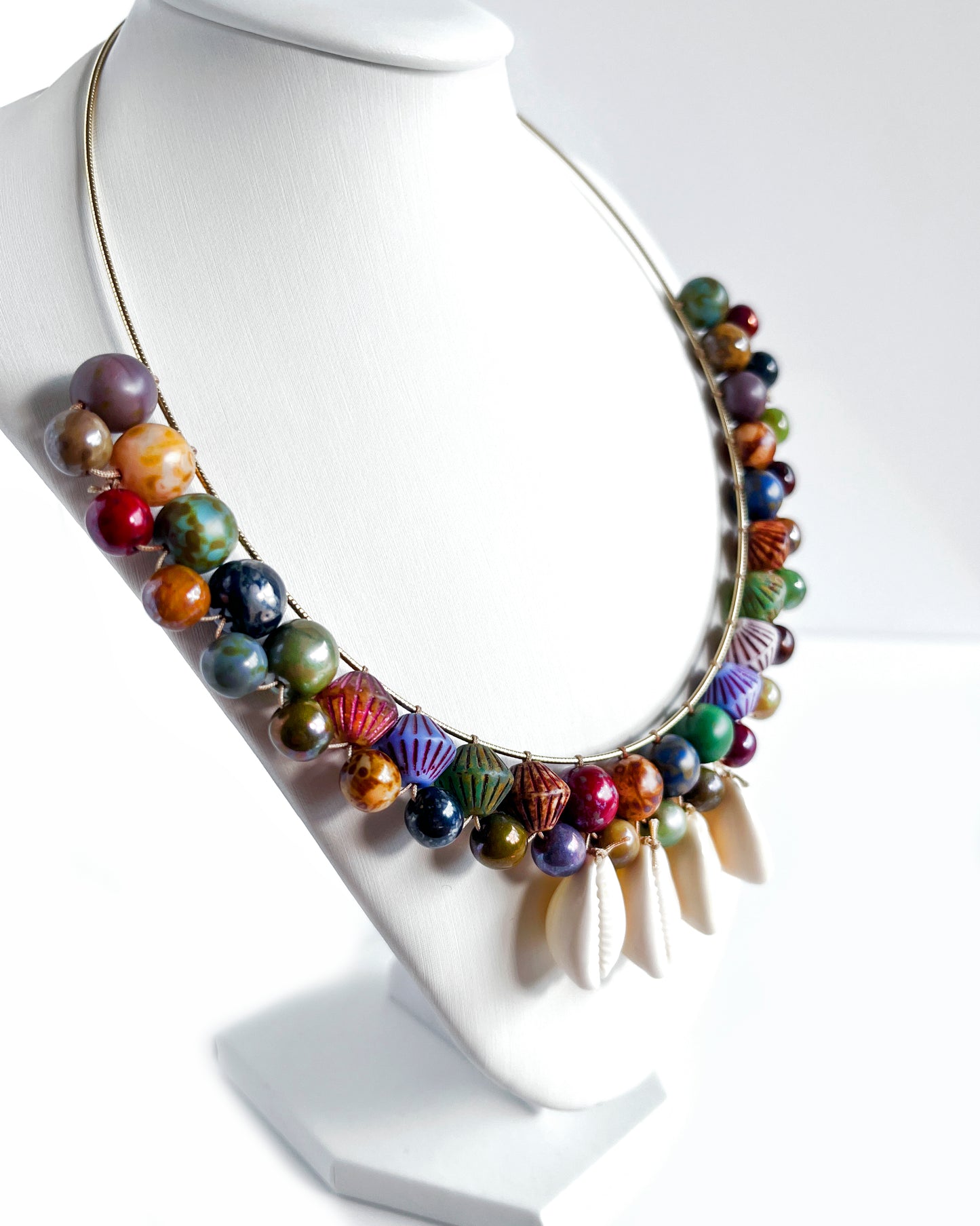 Collar-gargantilla Papagayo colección CALA TERRA