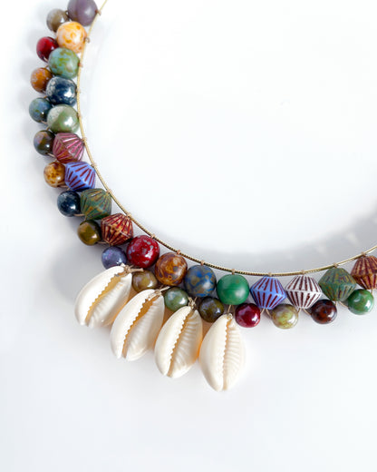 Collar-gargantilla Papagayo colección CALA TERRA