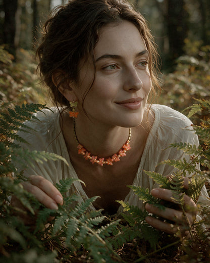 Collar - Choker Papillon Coral