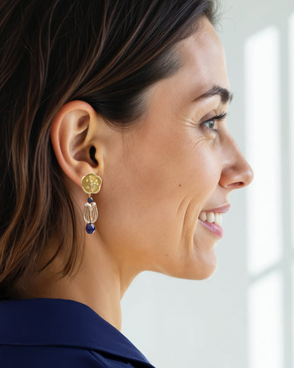 Ducal earrings from the CALA EMPERATRIZ collection