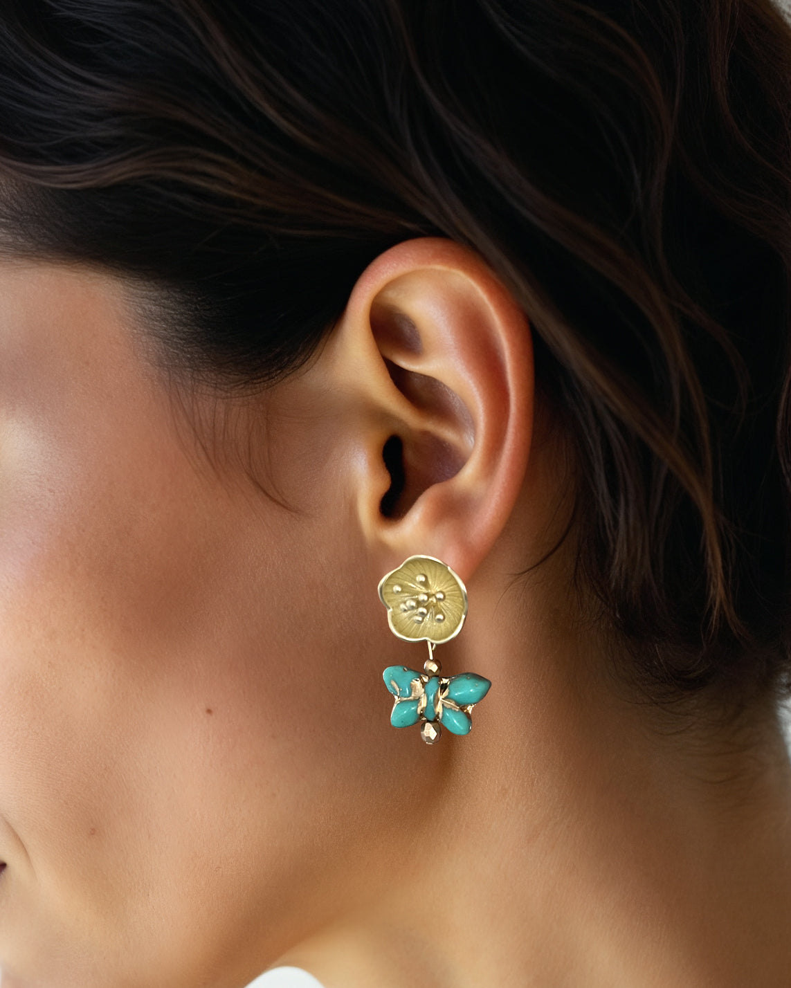 Miramar earrings from the CALA EMPERATRIZ collection