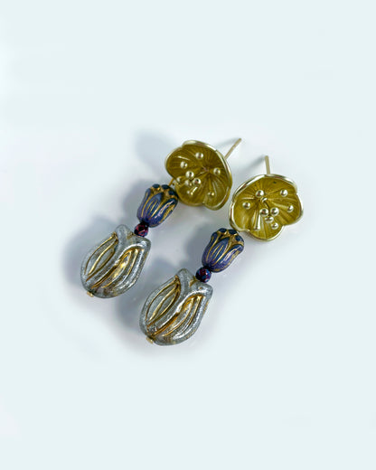 Petraia earrings from the CALA EMPERATRIZ collection