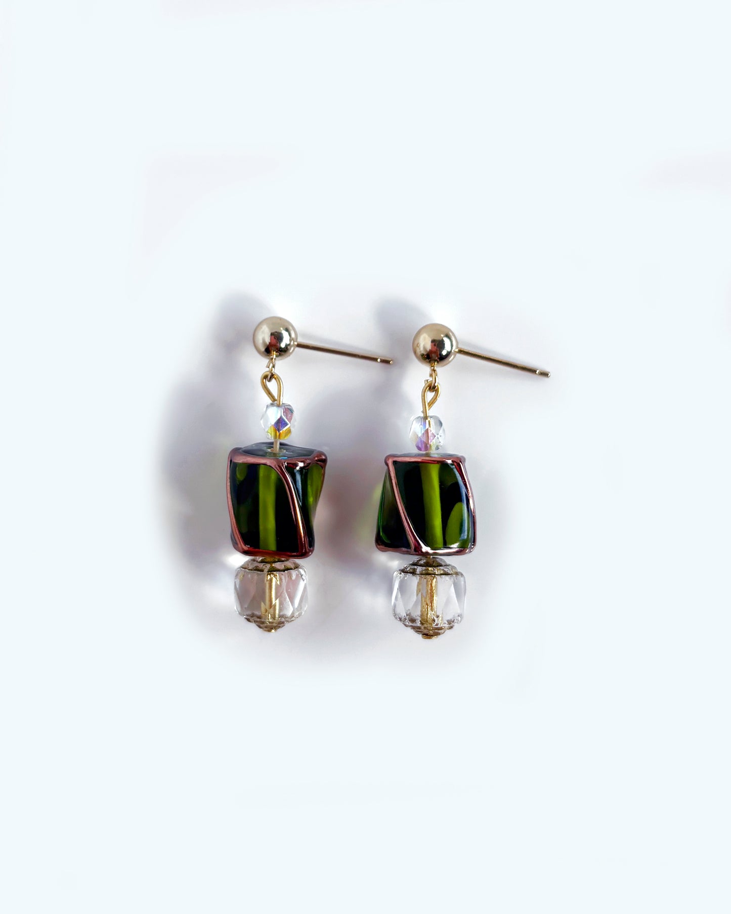 Green Light Earrings