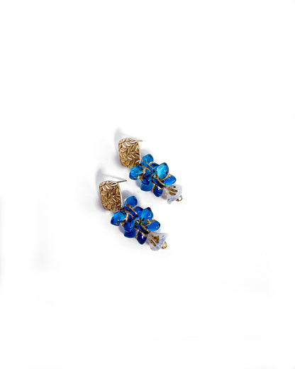 Pendientes Papillon Blue Duo