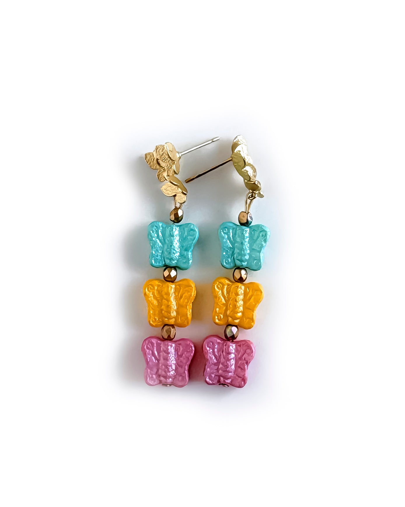 Pendientes Papillon Pastel